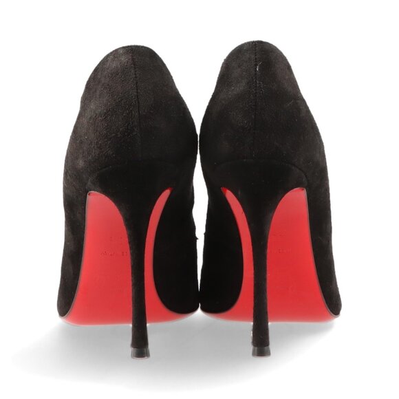 Christian Louboutin Suede Booties - Size 38 1/2 (US 8.5) - Picture 7 of 12